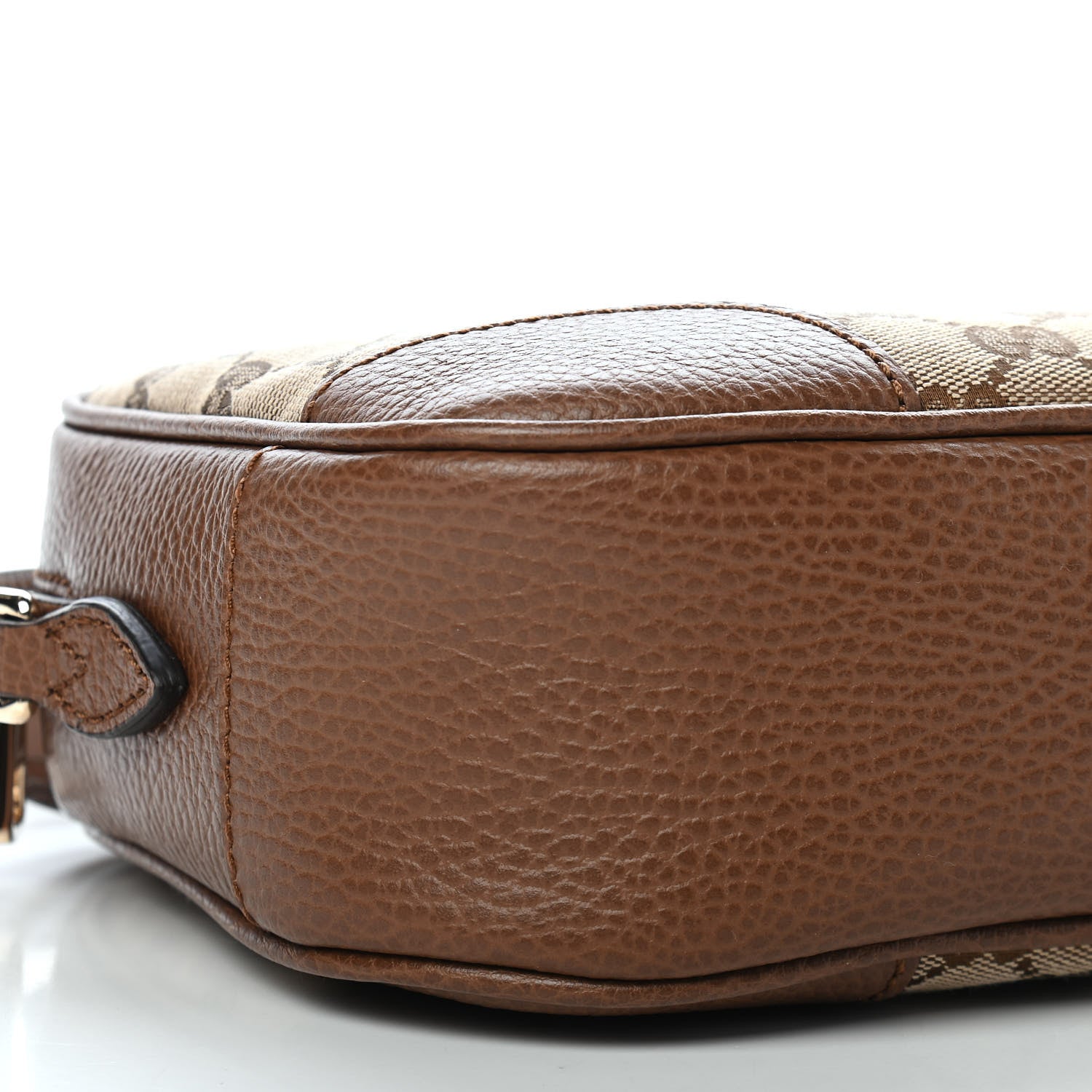 Gucci Monogram Mini Bree Messenger Bag Beige Tabacco 8 of 9