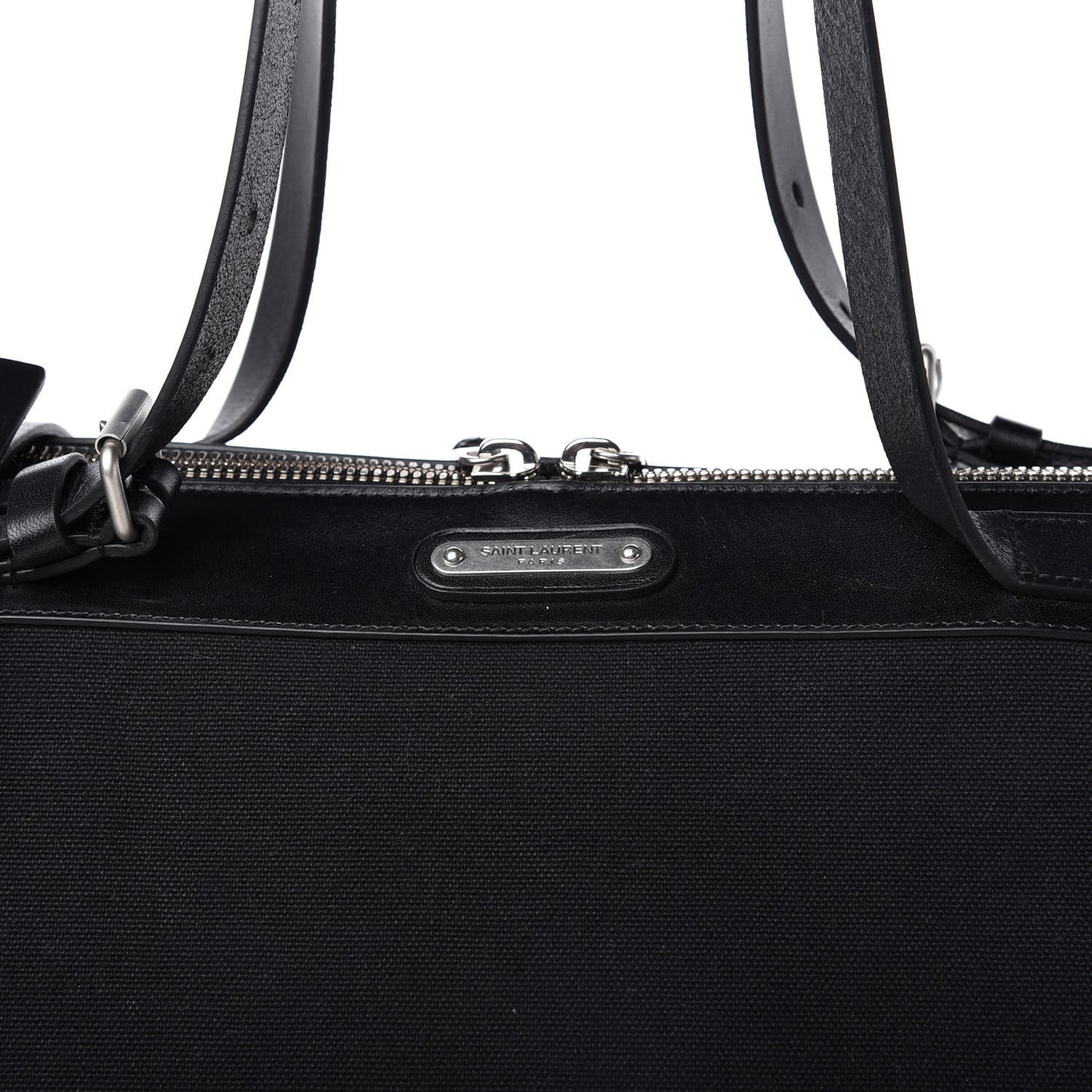 Canvas ID Shopping Bag Black