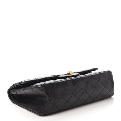 Chanel Aged Calfskin Quilted 2.55 Reissue 225 Flap Black 5 of 11