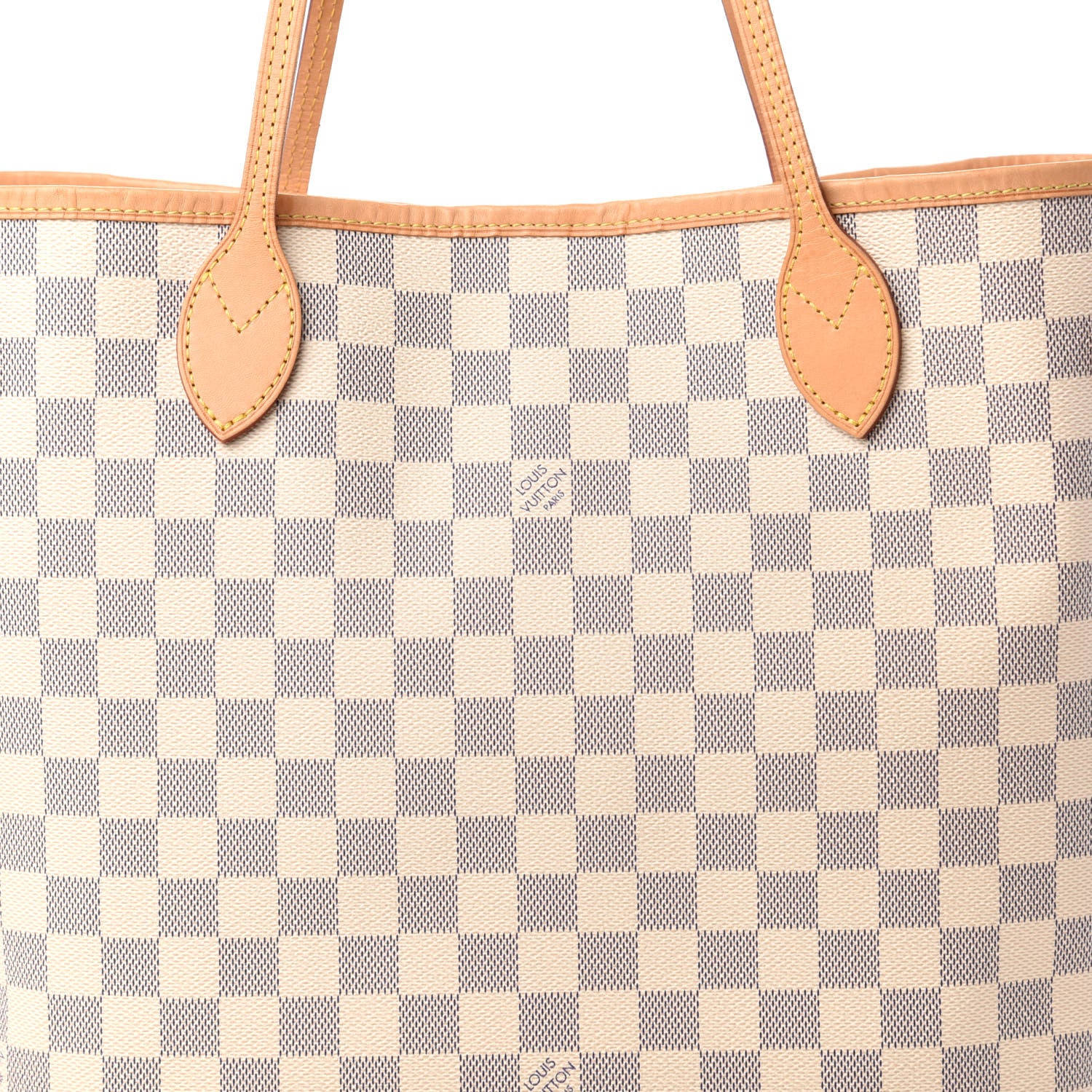 Louis Vuitton Damier Azur Neo Neverfull MM Rose Ballerine 11 of 11