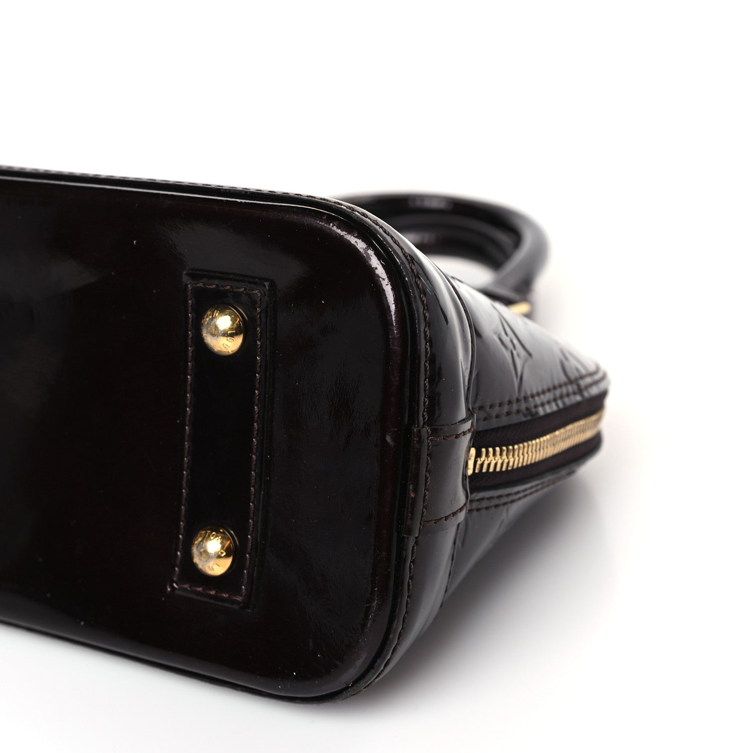 Louis Vuitton Vernis Alma BB Amarante 8 of 8