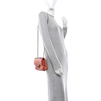 Chanel Lambskin Quilted 2.55 Reissue Mini Flap Pink 2 of 13