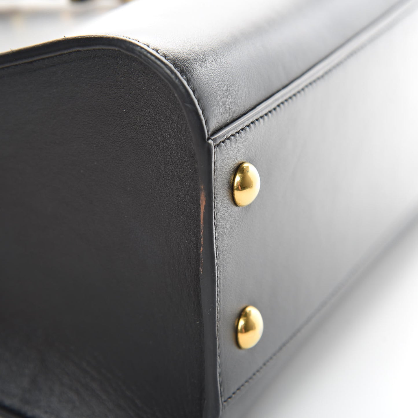 Calfskin Monogram Baby Cabas Black