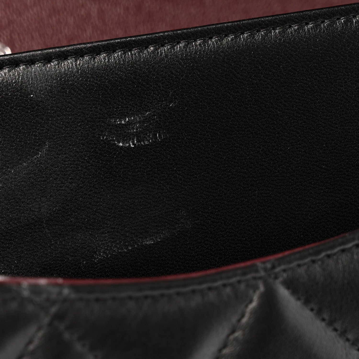 Chanel Lambskin Quilted Jumbo Double Flap Black 13 of 14
