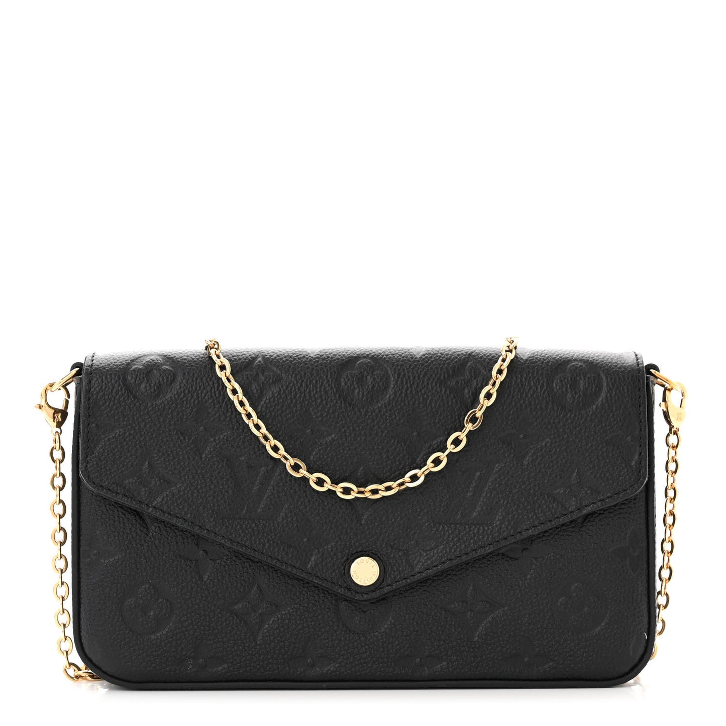 Empreinte Pochette Felicie Chain Wallet Black