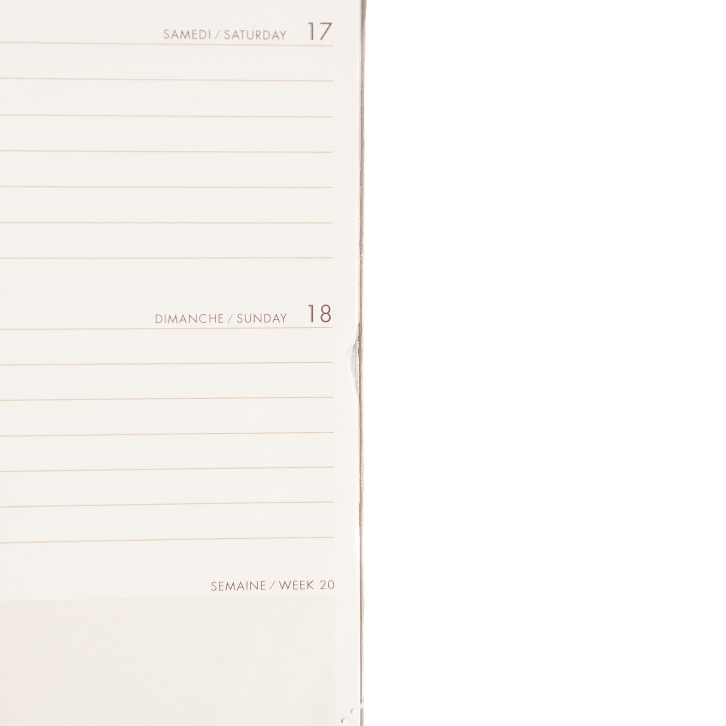 Monogram Small Ring Agenda Cover