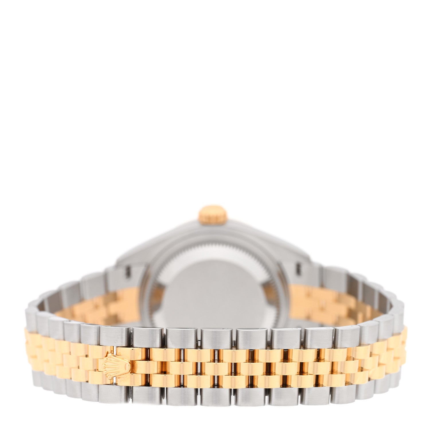 Rolex Stainless Steel 18K Yellow Gold 28mm Oyster Perpetual Datejust Watch Silver Roman 279173 3 of 4
