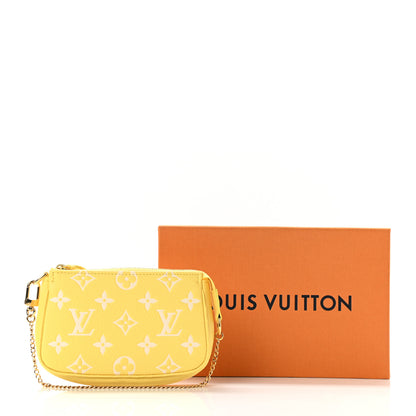 Louis Vuitton Empreinte Monogram Mini Pochette Accessories Lemon Curd Yellow 14 of 14