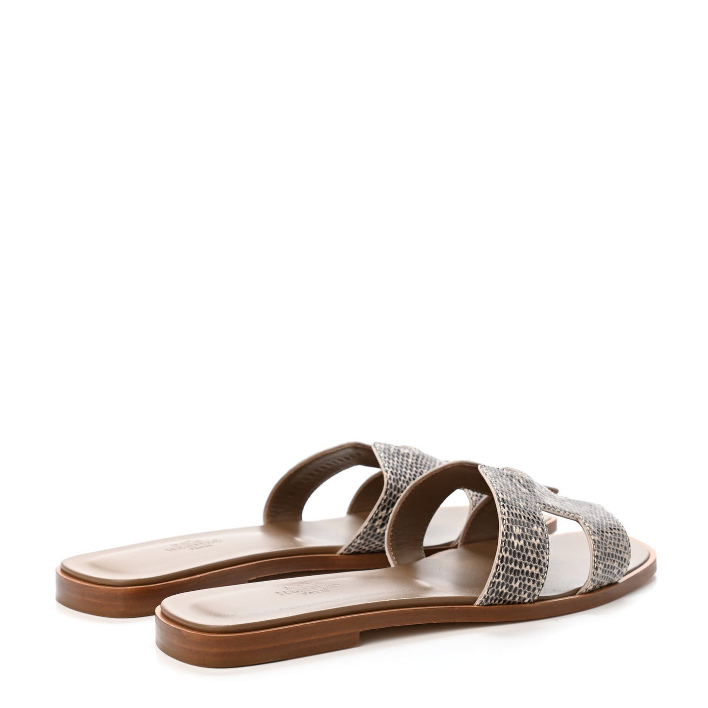 Lizard Oran Sandals 38 Ombre