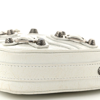 Balenciaga Agneau Arena Mini Le Cagole Heart Bag Optic White 11 of 11