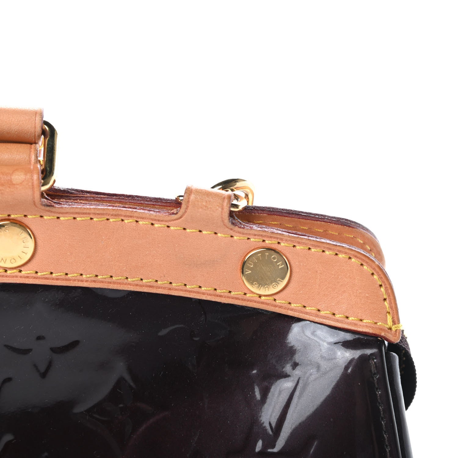 Louis Vuitton Vernis Brea MM Amarante 14 of 16