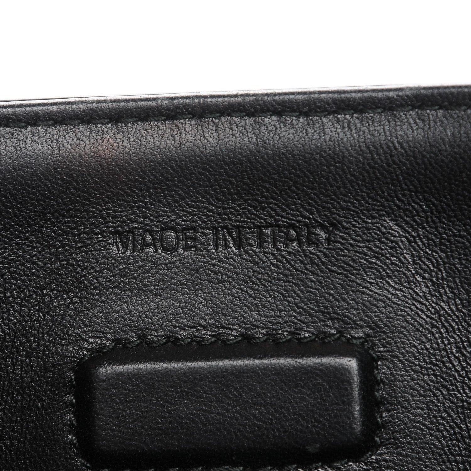 Christian Dior Grained Calfskin Medium Diorever Flap Black 7 of 7
