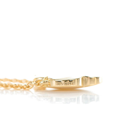 Van Cleef & Arpels 18K Yellow Gold Mother of Pearl Pure Alhambra Pendant Necklace 5 of 7