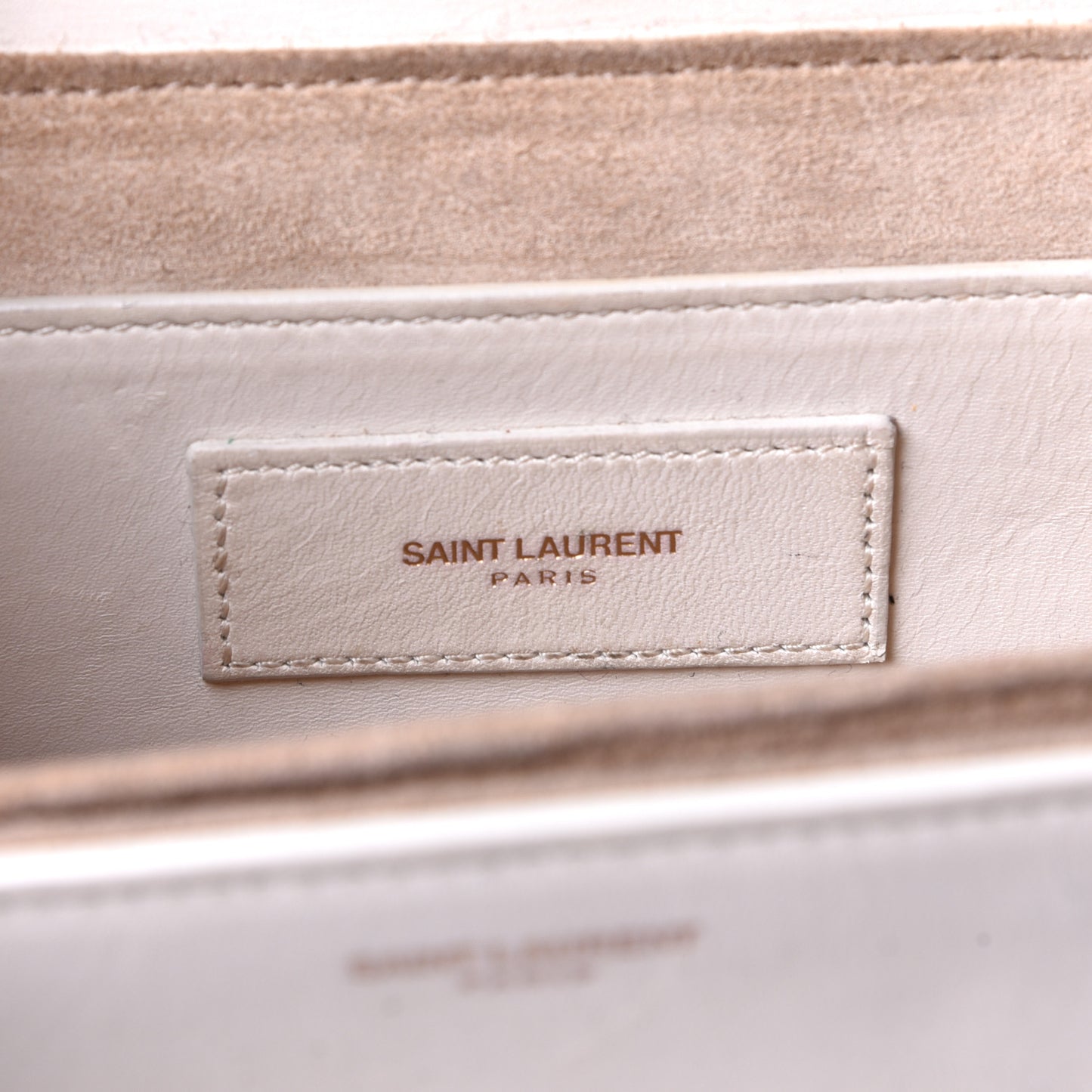 Calfskin Small Classic Lulu Bag White
