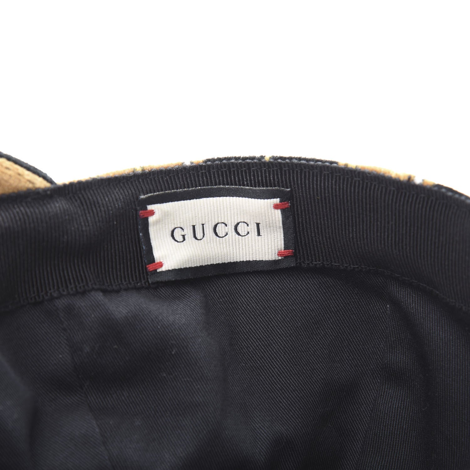 Gucci Chenille Printed Baseball Hat L Black Multicolor 8 of 8