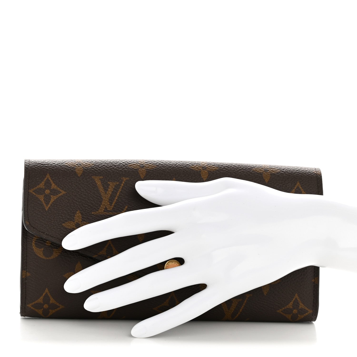 Louis Vuitton Monogram Sarah Wallet NM 2 of 10