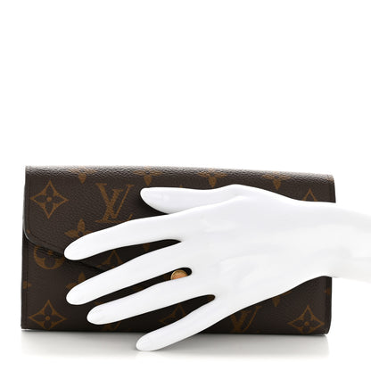 Louis Vuitton Monogram Sarah Wallet NM 2 of 10