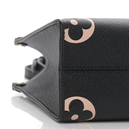Louis Vuitton Empreinte Monogram Giant Onthego PM Black Beige 8 of 9