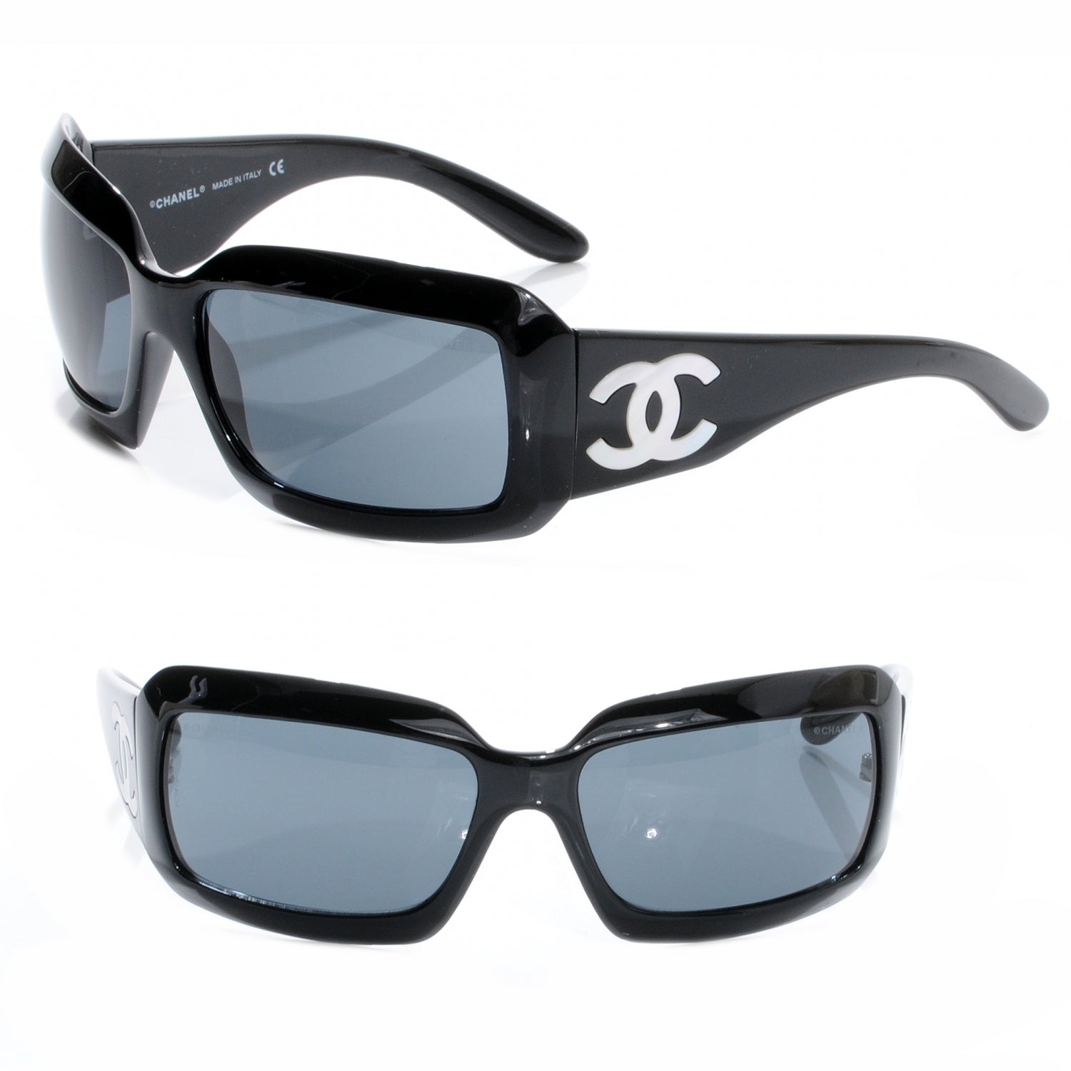 Chanel Mother of Pearl Sunglasses 5076 H Black 1 of 5