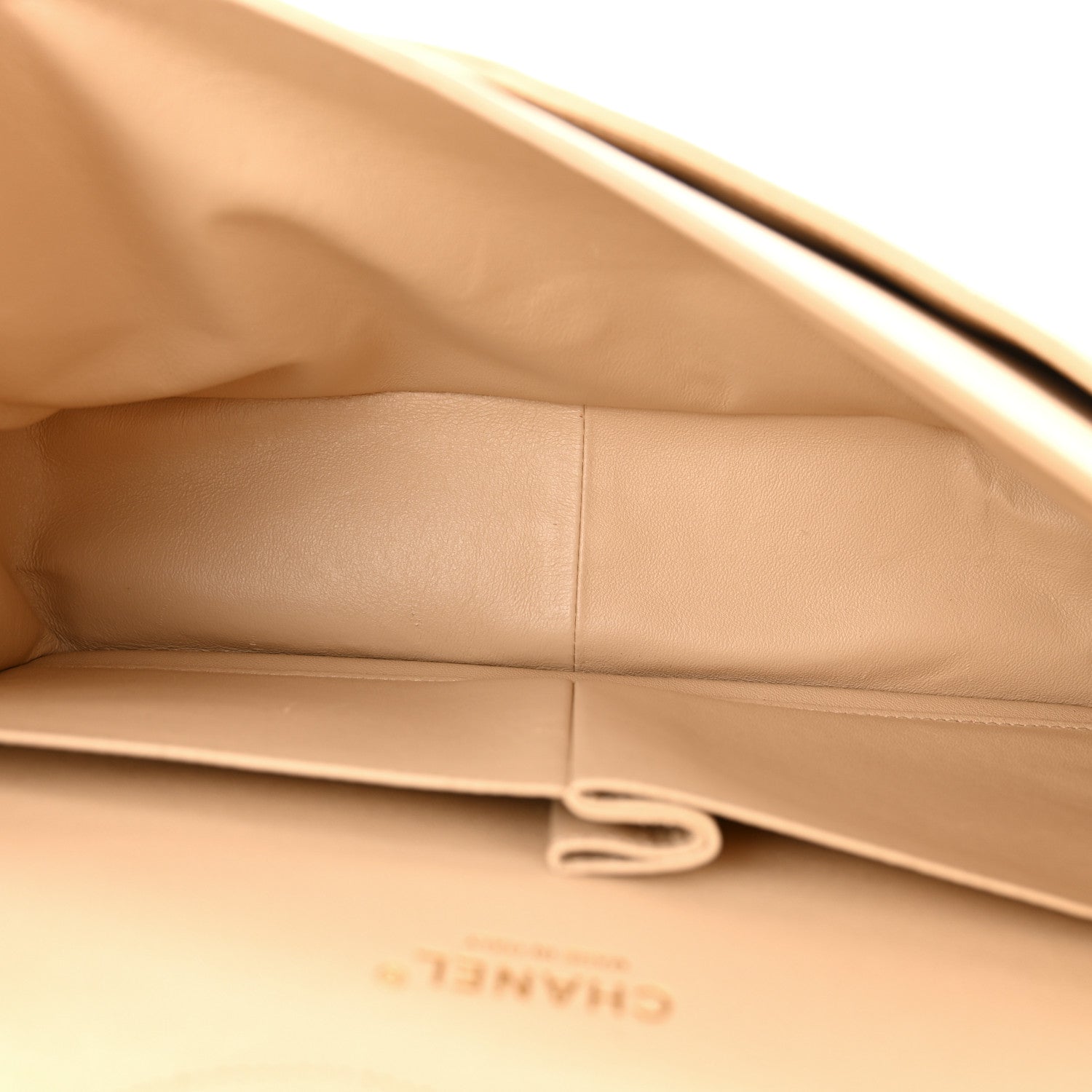 Chanel Caviar Quilted Jumbo Double Flap Beige Clair 5 of 12