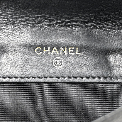 Chanel Caviar Timeless CC Compact French Wallet Black 7 of 10