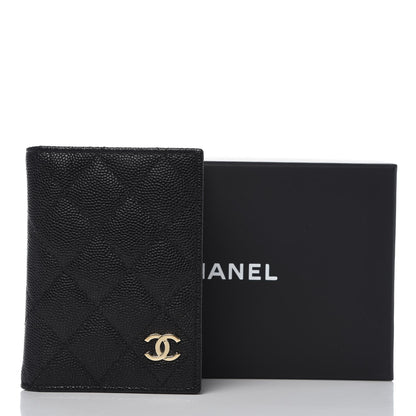 Chanel Caviar Quilted Card Holder Wallet Black 8 of 8
