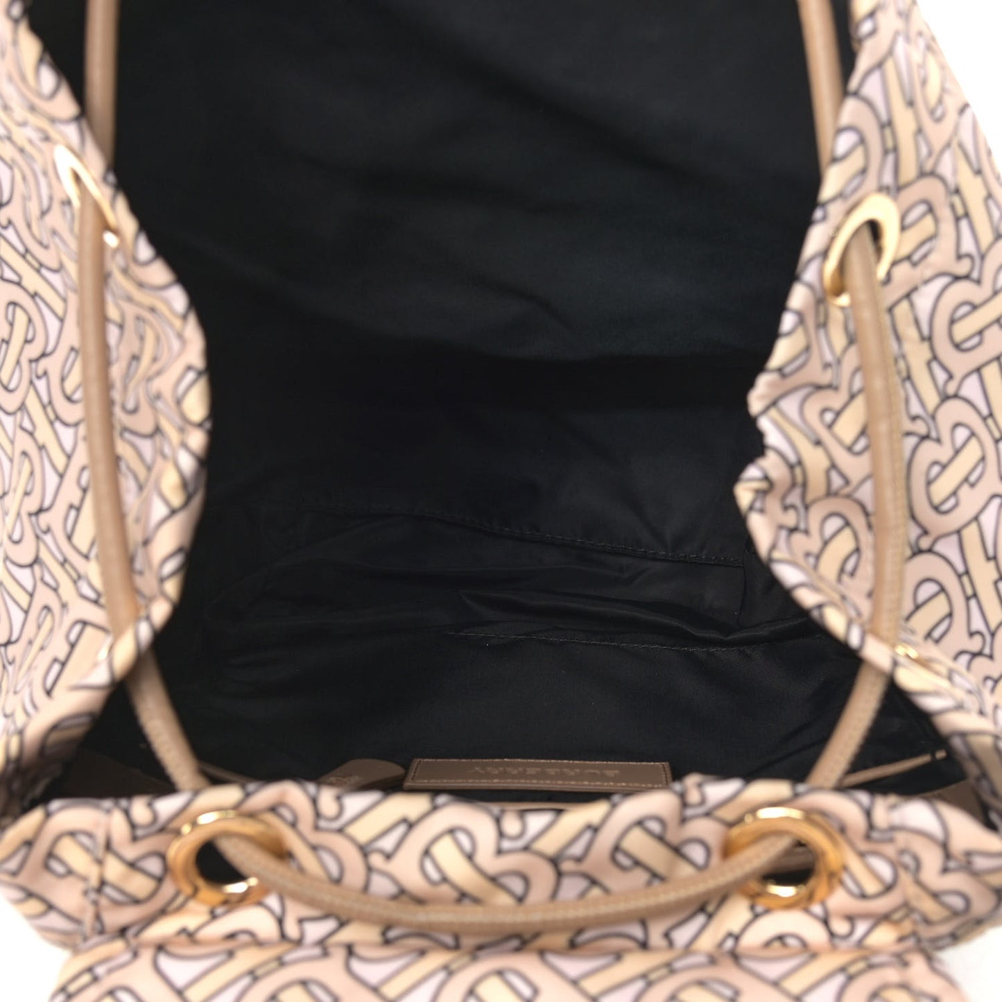 Nylon Monogram Medium Rucksack Backpack Blush