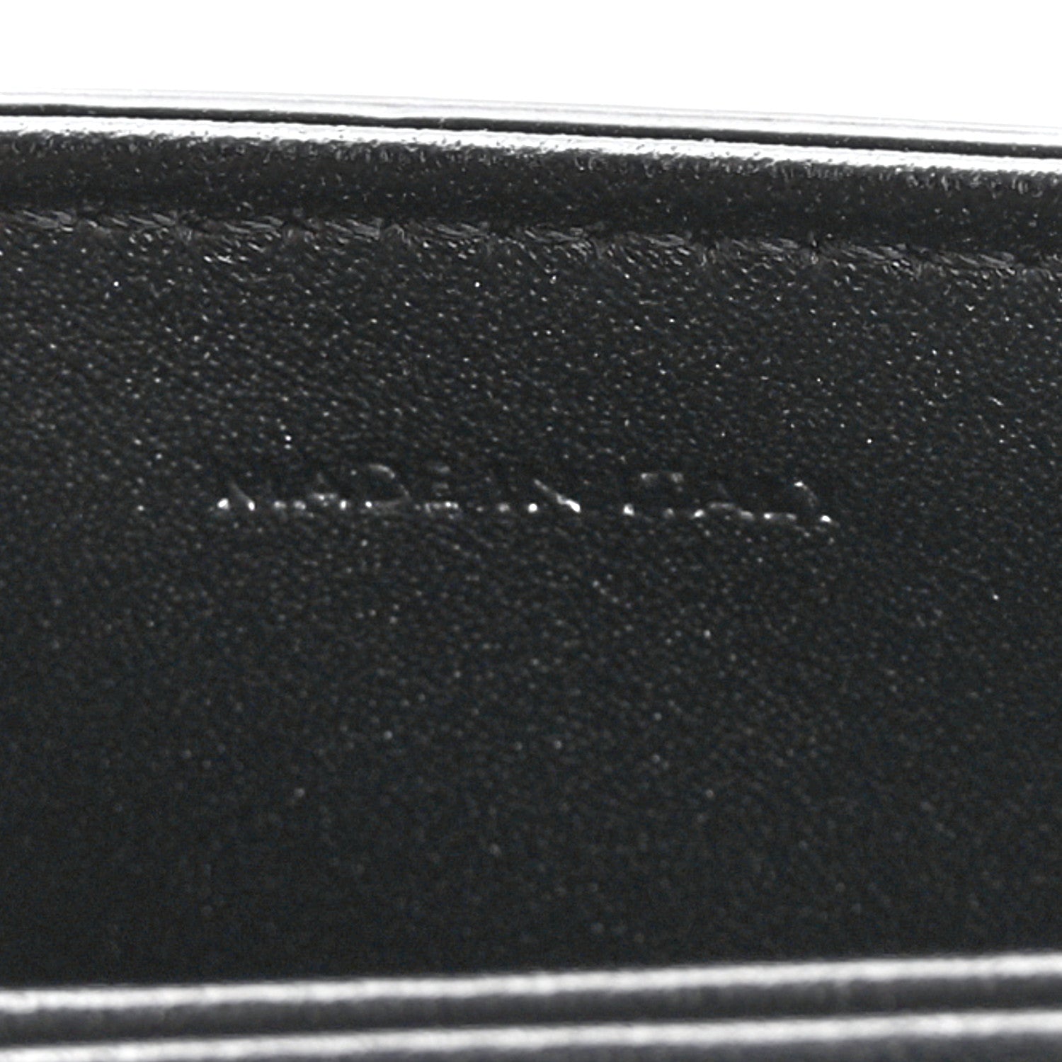 Celine Shiny Calfskin Teen Triomphe Black 7 of 10
