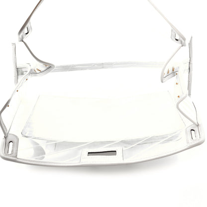Fendi TPU Vitello Grace Pequin Pocket Medium Peekaboo Defender White 5 of 13
