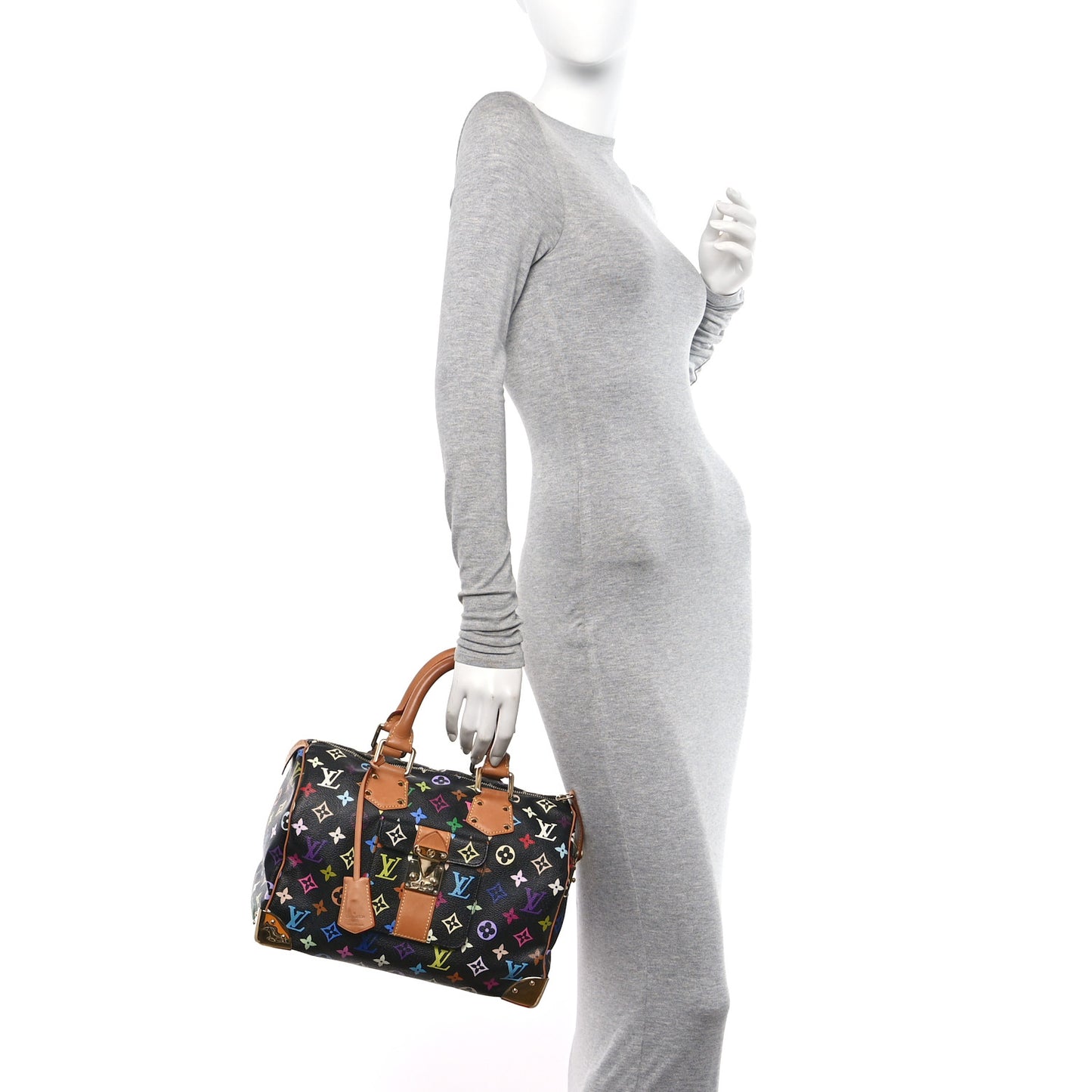 Monogram Multicolor Speedy 30 Black