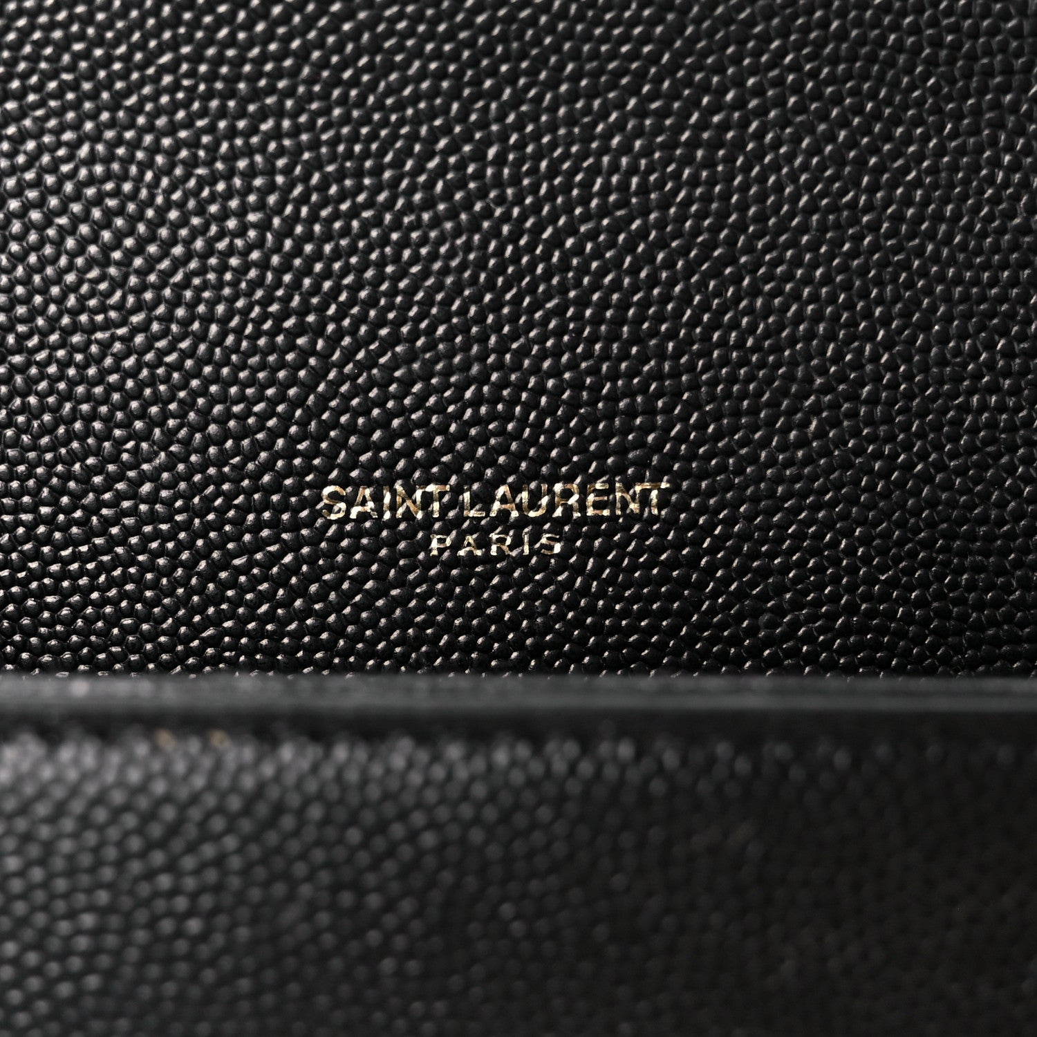 Saint Laurent Grain De Poudre Medium Classic Monogram Kate Satchel Black 6 of 11