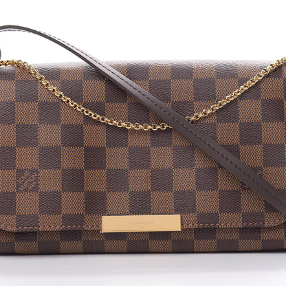 Louis Vuitton Damier Ebene Favorite MM 6 of 12