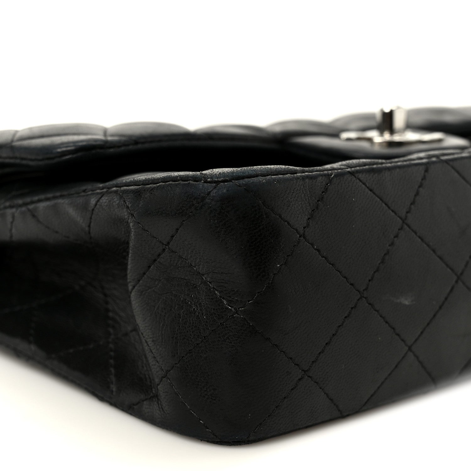 Chanel Lambskin Quilted Small Double Flap Black 1867326 – FASHIONPHILE