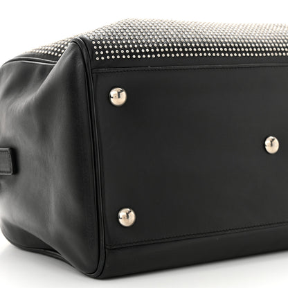 Saint Laurent Calfskin Studded Classic Duffle 6 Black 11 of 12