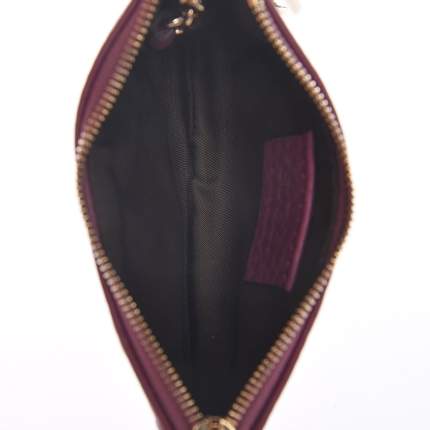 Pebbled Calfskin Soho Key Case Peonia Flower