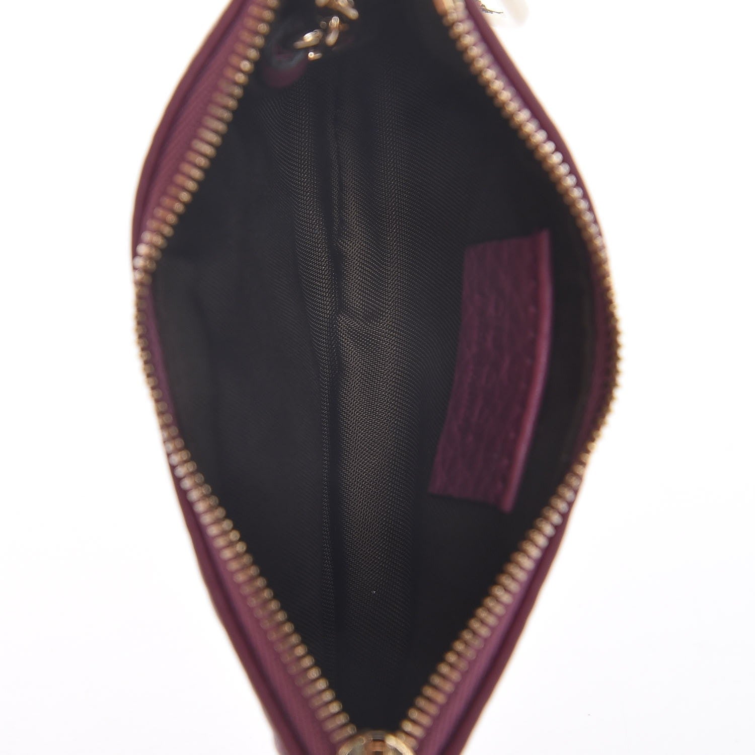 Gucci Pebbled Calfskin Soho Key Case Peonia Flower 5 of 8