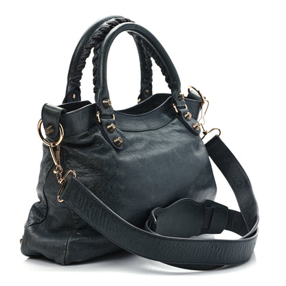 Balenciaga Agneau Giant 12 Gold Hardware Town Dark Night 3 of 12