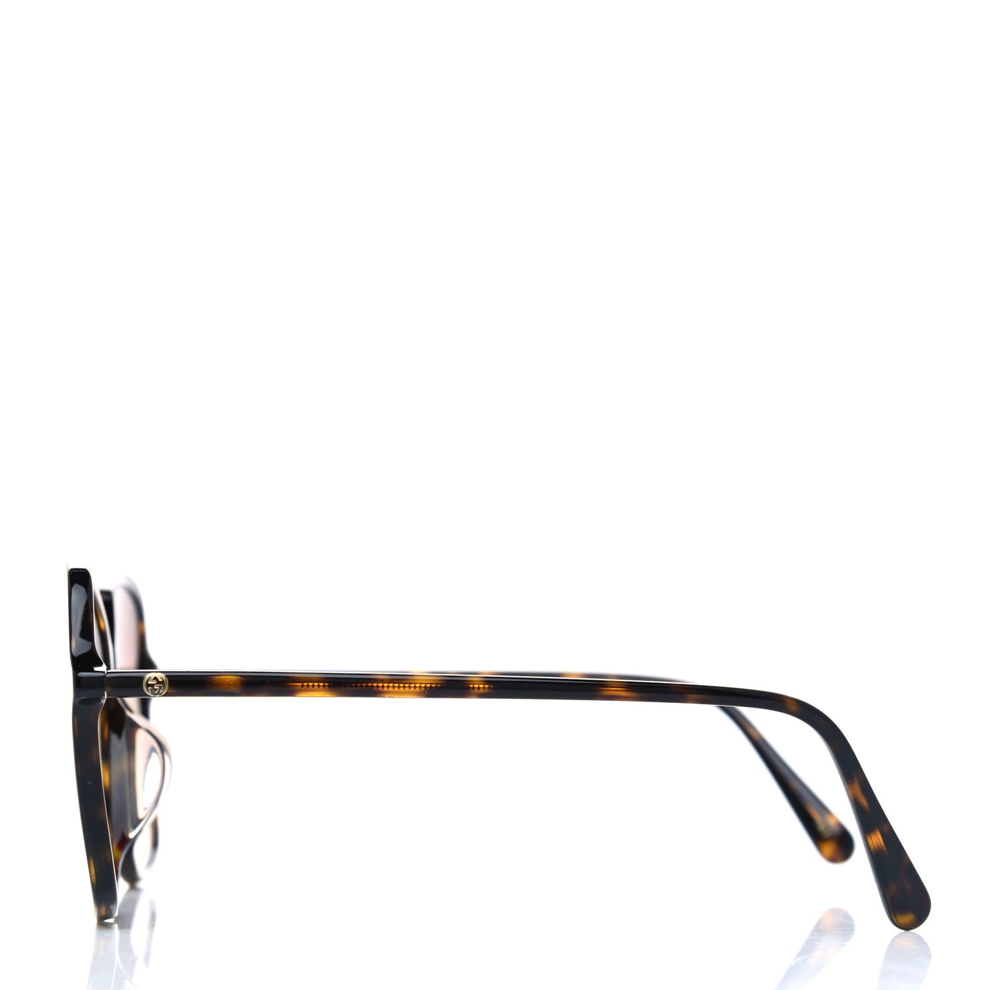 Acetate Oversize Round Frame Sunglasses GG0546SK Tortoise