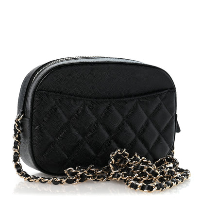 Chanel Caviar Quilted Vanity With Chain Black 4 of 12