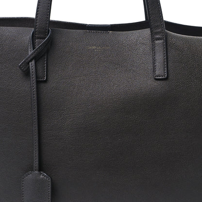 Saint Laurent Calfskin Large Shopping Tote Fog 8 of 13