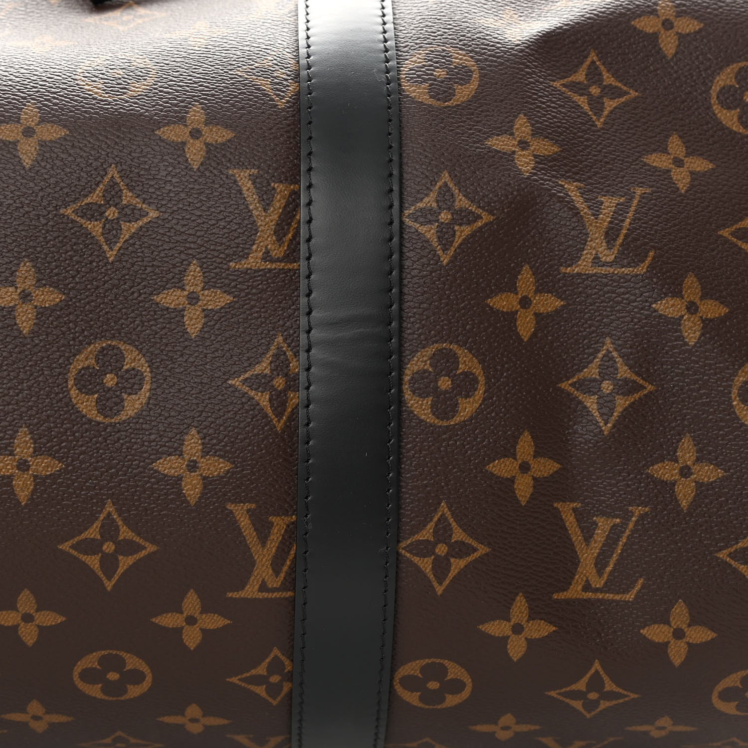 Louis Vuitton Monogram Macassar Keepall Bandouliere 45 10 of 12