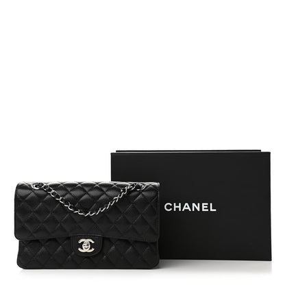 Chanel Caviar Quilted Medium Double Flap Black 11 of 11