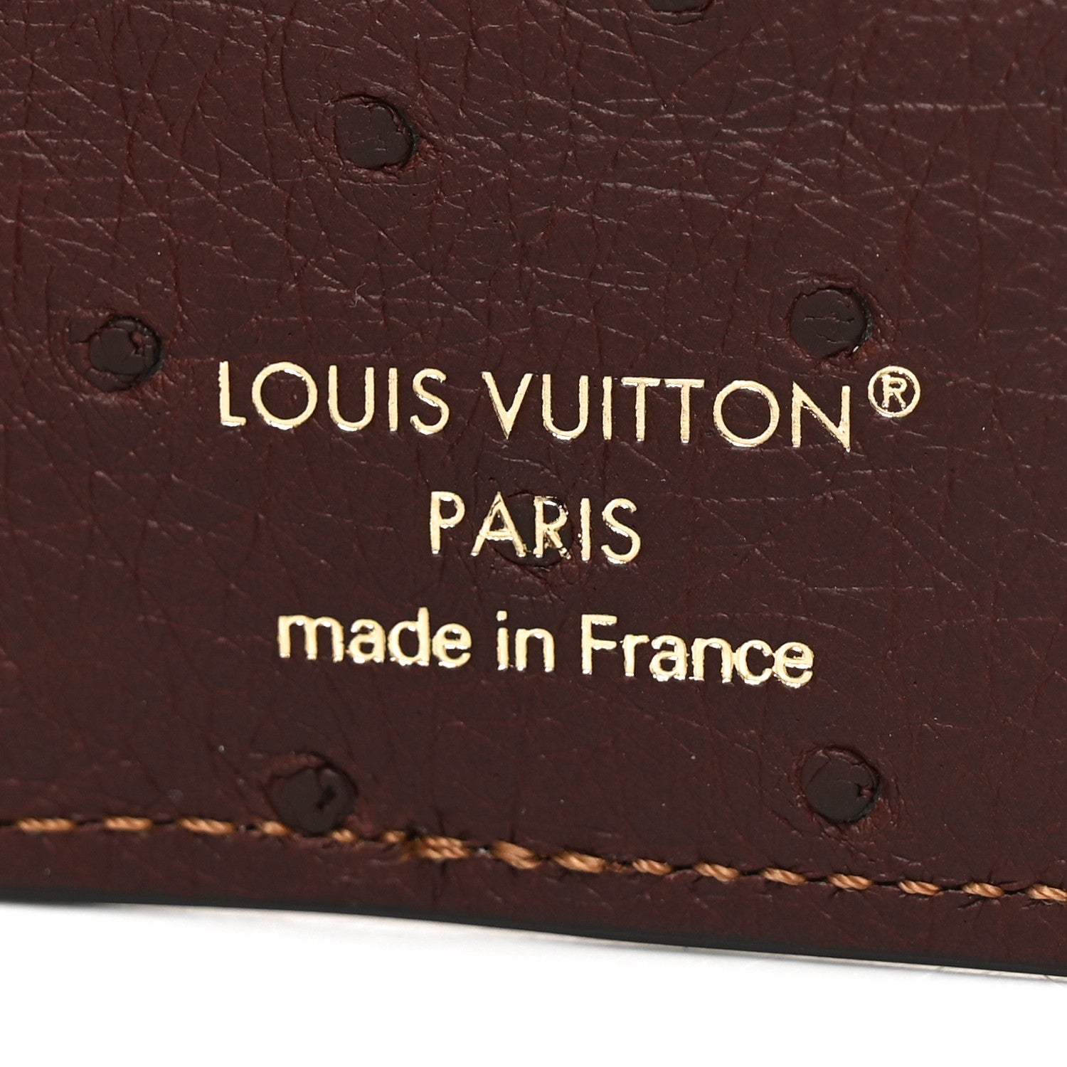 Louis Vuitton Ostrich Monogram Pocket Organizer NM 6 of 7