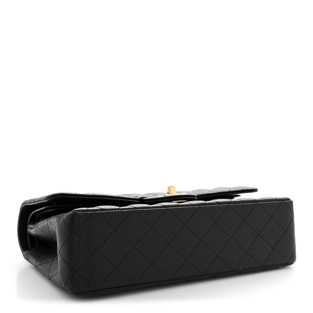 Chanel Caviar Quilted Medium Double Flap Black 4 of 12