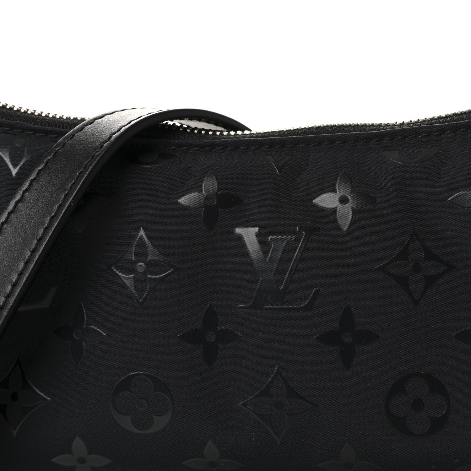 Louis Vuitton Nylon Monogram Loop Pocket Hobo Polar Night 7 of 9