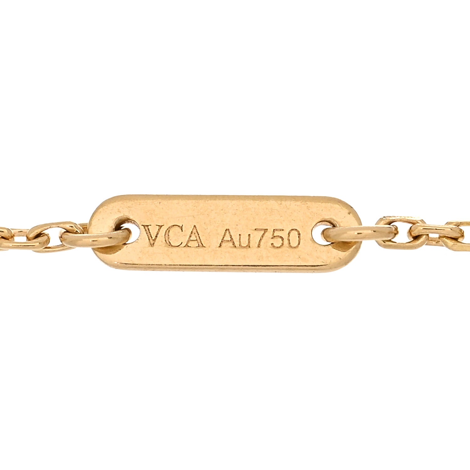 Van Cleef & Arpels 18K Yellow Gold Diamond Mini Frivole Bracelet 3 of 4