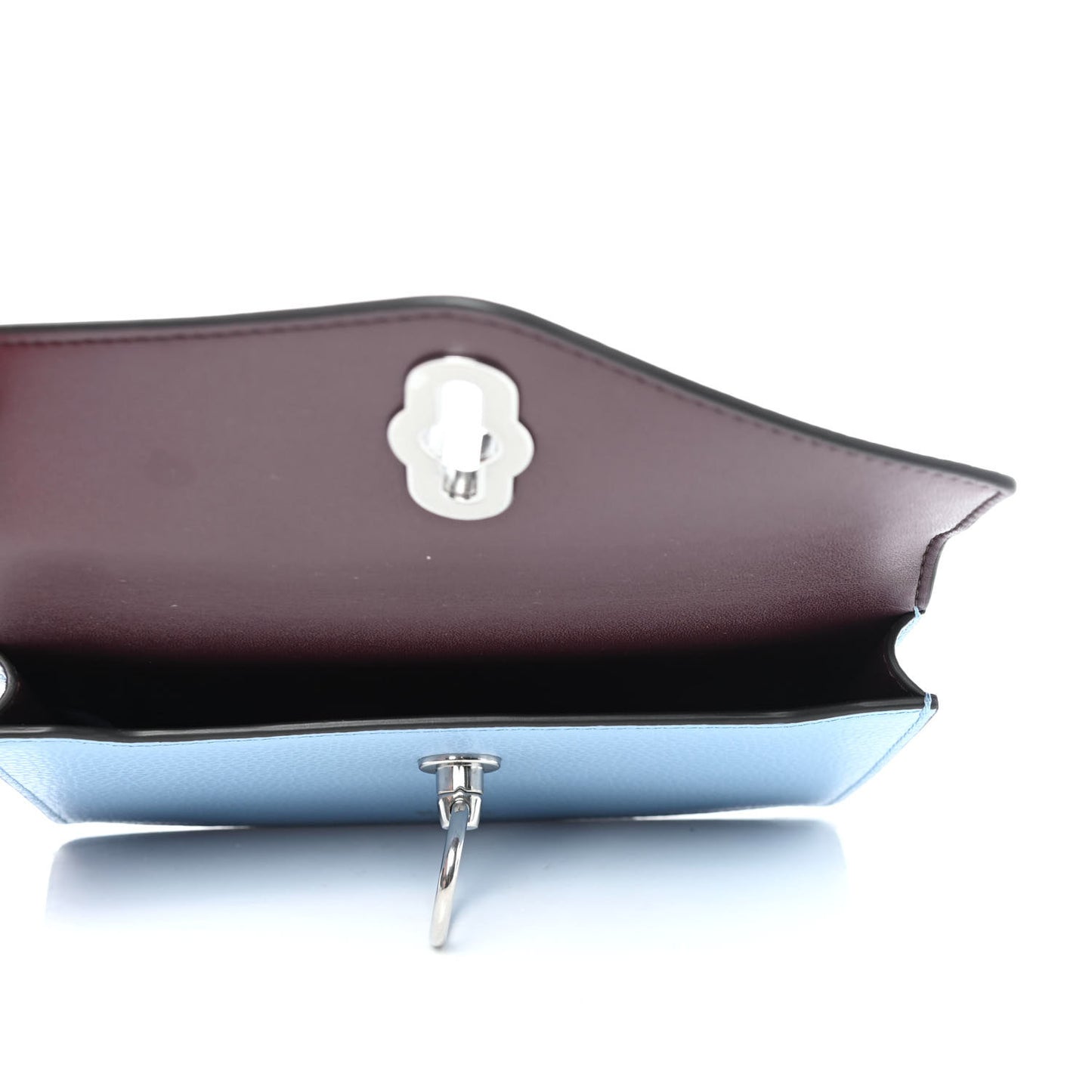 Small Classic Grain Amberley Phone Clutch Blue