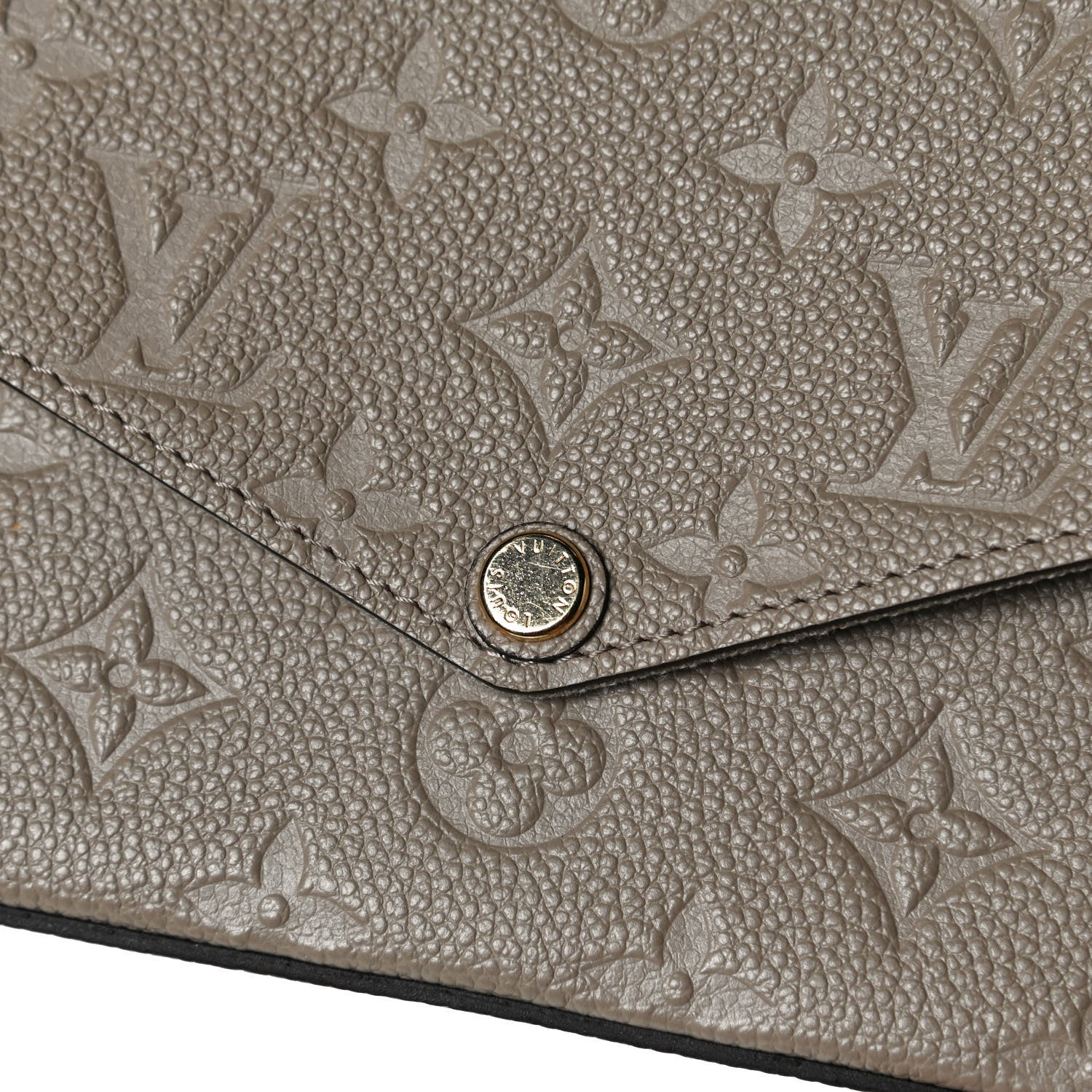 Louis Vuitton Empreinte Pochette Felicie Chain Wallet Tourterelle 12 of 13