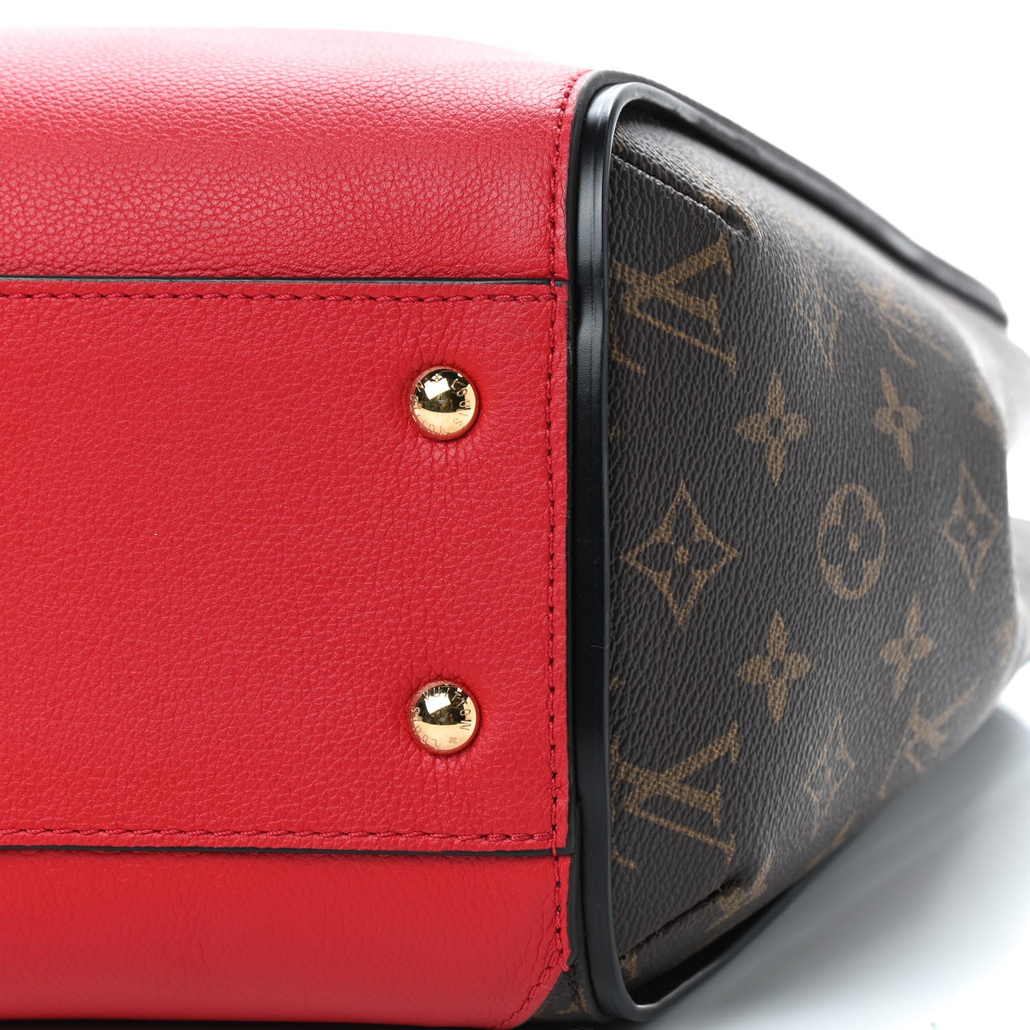 Louis Vuitton Calfskin Monogram Kimono Tote Cherry 7 of 9