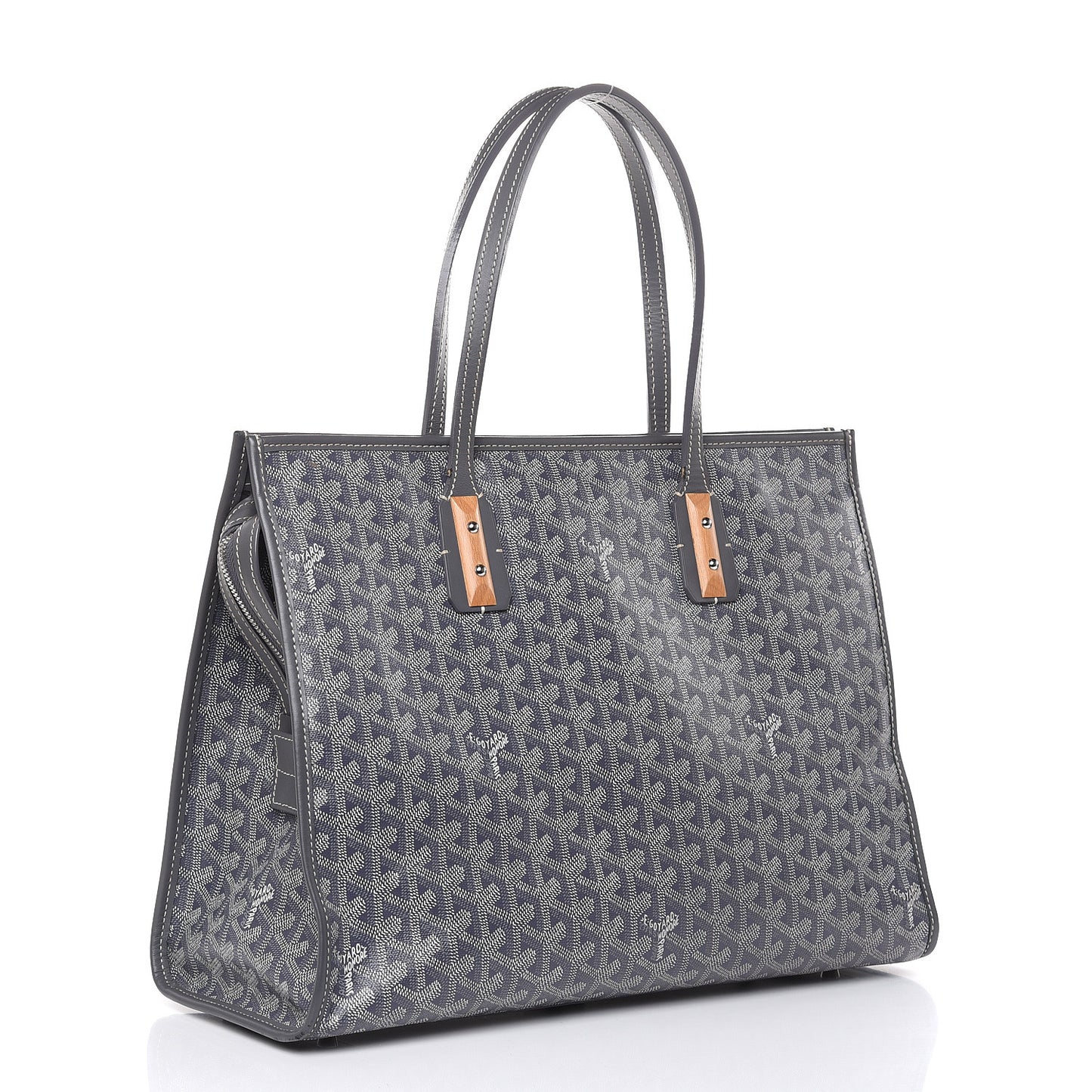 Goyardine Marquises Tote Grey
